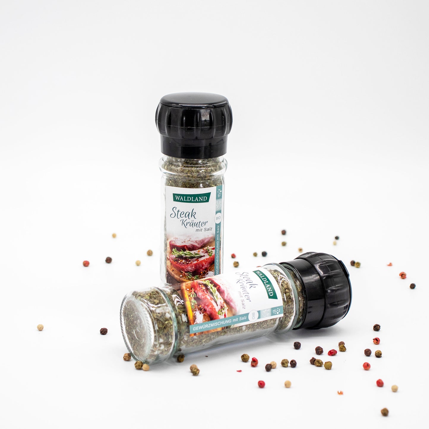 Steakkräuter mit Salz