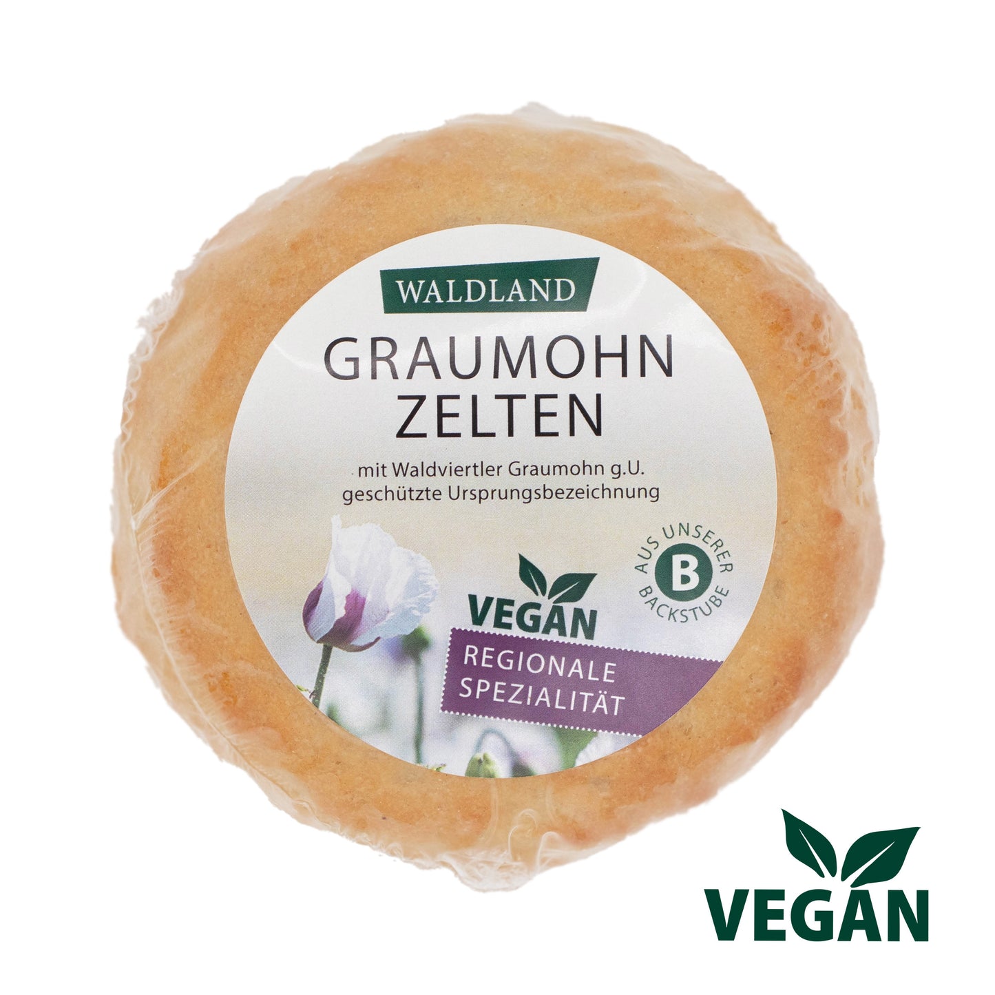 Veganer Graumohnzelten
