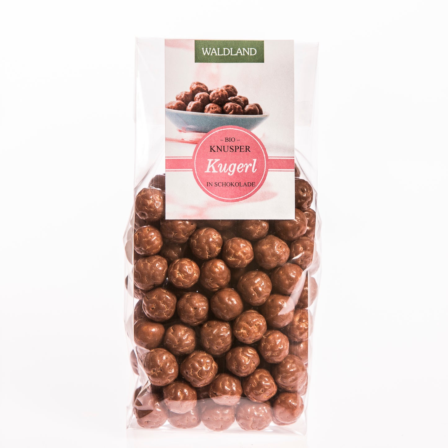 Knusperkugerl in Schokolade bio