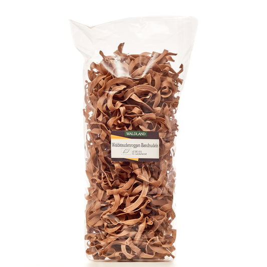 Waldstaudenroggen Bandnudeln bio