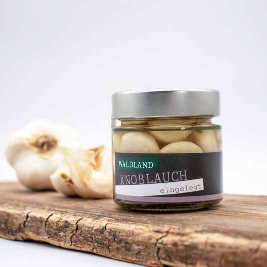 Knoblauch eingelegt