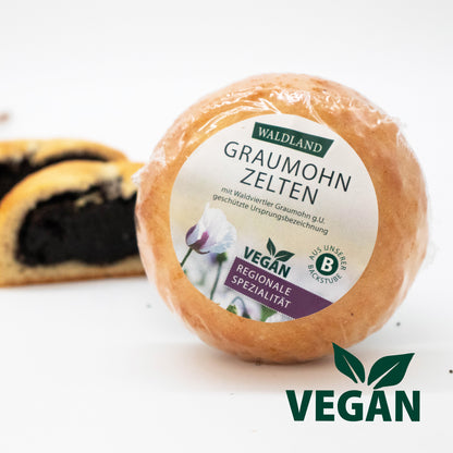 Veganer Graumohnzelten