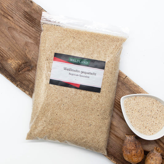 Weißmohn gequetscht