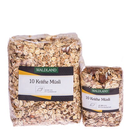 10 Kräfte Müsli bio