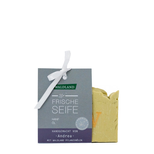 Frische Seife mit Hanf Öl