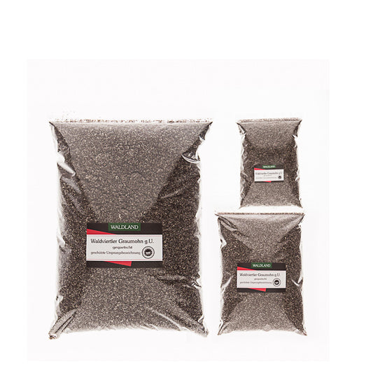 Waldviertler Graumohn g.U. gequetscht