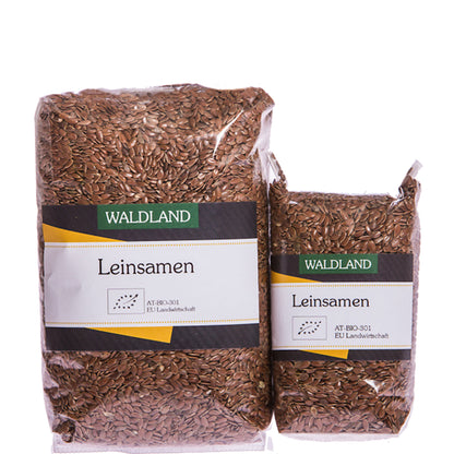 leinsamen aufbewahrung Leinsamen bio – WALDLAND Online Shop