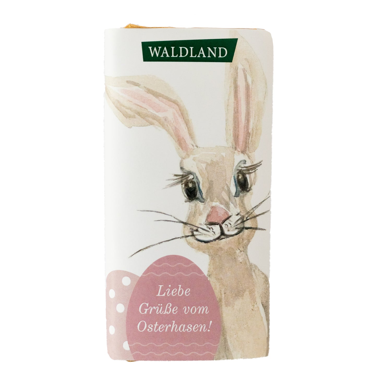 Liebe Grüße vom Osterhasen Schokolade