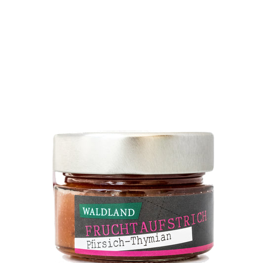 Fruchtaufstrich Pfirsich-Thymian